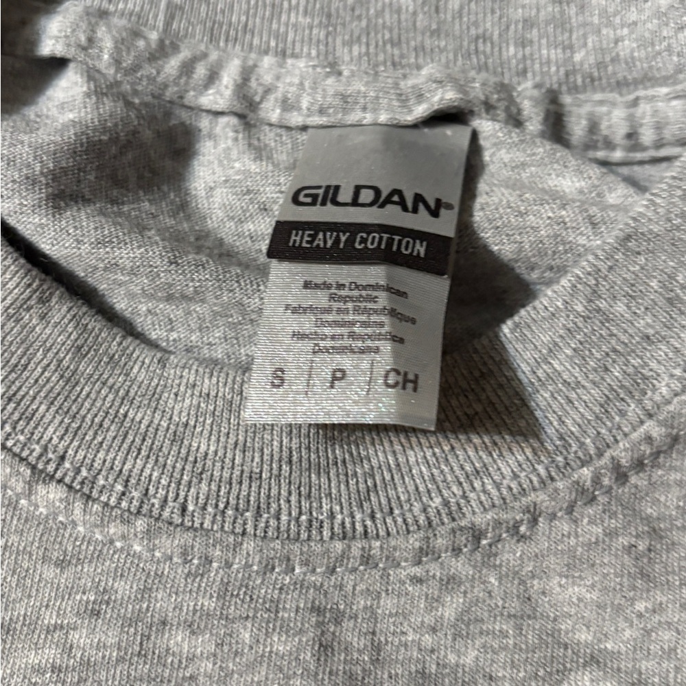 Women’s grey graphic T-shirt - Picture 3 of 5